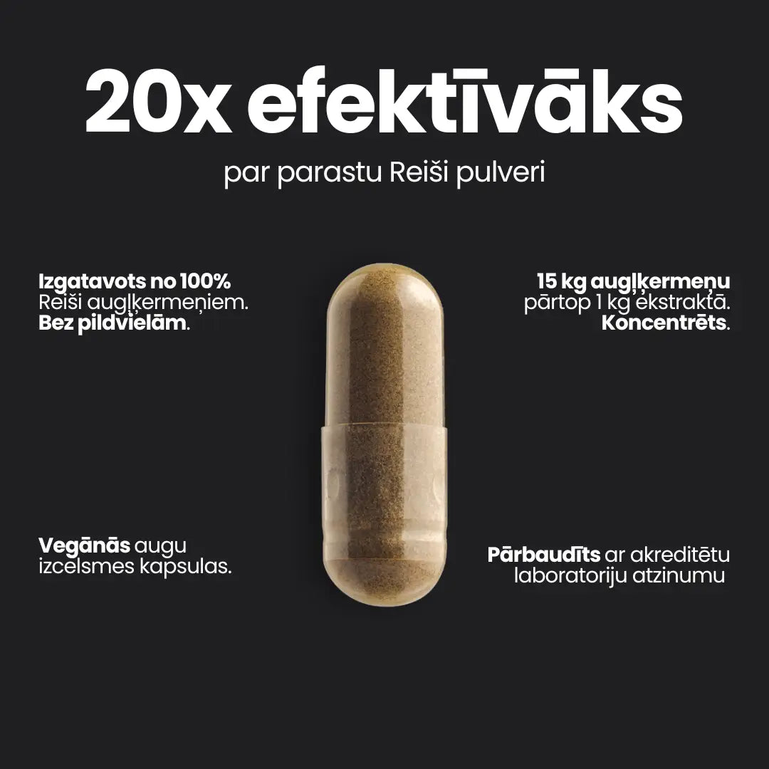 Reiši ekstrakts - 90 kapsulas