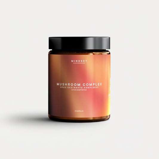 Sēņu ekstraktu komplekss - 90 kapsulas