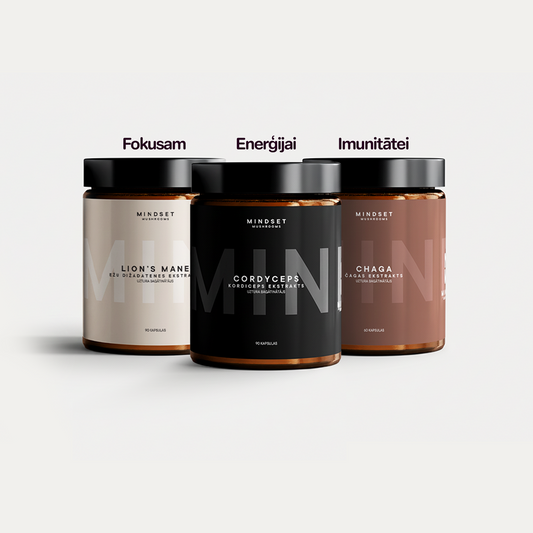 Fokusam, Enerģijai un Imunitātei - 3 ekstraktu komplekts